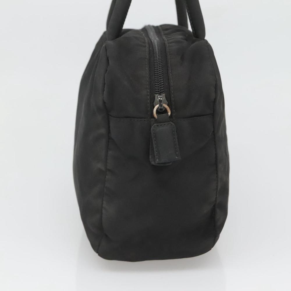 PRADA Hand Bag Nylon Black Silver Auth bs26350 - Picture 4 of 16